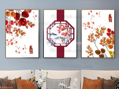 Chi tiết file tranh tráng gương File tranh hiện đại pha lê gương KF96606 (ảnh gốc)