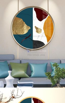 Tải xuống file tranh gốc File tranh hiện đại pha lê gương KF96669 (PSD/TIFF)