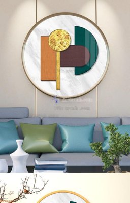 File gốc File tranh hiện đại pha lê gương KF96691 (trang trí) cho phòng khách