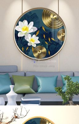 Hình ảnh file gốc File tranh hiện đại pha lê gương KF96698 (chất lượng cao)