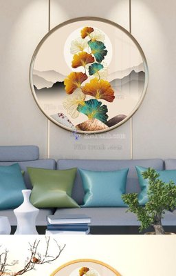 Hình ảnh file gốc File tranh hiện đại pha lê gương KF96739 (chất lượng cao)