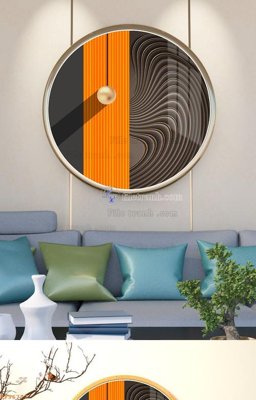 Tệp tin gốc File tranh hiện đại pha lê gương KF96777 (dùng cho in ấn) chuyên nghiệp