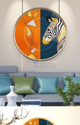 File tranh File tranh hiện đại pha lê gương KF96779 (ảnh gốc) không bị mờ