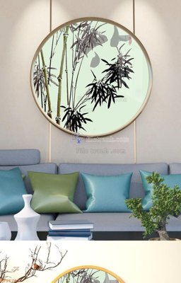 Tải file gốc File tranh hiện đại pha lê gương KF96783 (bản PSD) chỉnh sửa được