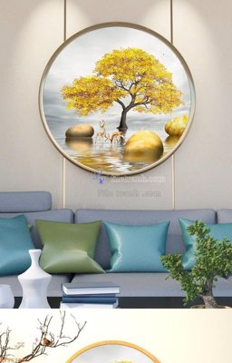 File PSD File tranh hiện đại pha lê gương KF96785 (nguyên gốc) chất lượng cao