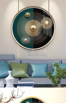 Download file gốc File tranh hiện đại pha lê gương KF96806 (in mica) logo