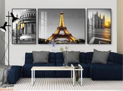 File gốc File tranh hiện đại pha lê gương KF96858 (PNG) chất lượng cao