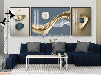 Tải về file gốc File tranh hiện đại pha lê gương KF96897 (chuẩn in ấn)