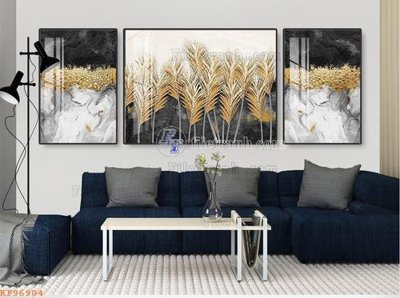 File ảnh File tranh hiện đại pha lê gương KF96904 (gốc) in biển hiệu