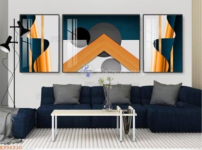 Download file File tranh hiện đại pha lê gương KF96910 (gốc) in mica bàn thờ