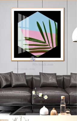 File tranh trang trí File tranh hiện đại pha lê gương KF96954 (file gốc)