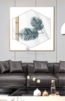 File tranh quảng cáo File tranh hiện đại pha lê gương KF96956 (download file gốc)