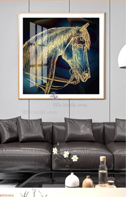 File tranh quảng cáo File tranh hiện đại pha lê gương KF96964 (download file gốc)