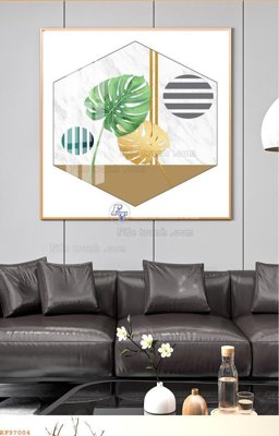 Mua file gốc File tranh hiện đại pha lê gương KF97004 (in ấn) tại Filetranh.com