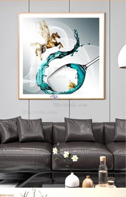 Download file File tranh hiện đại pha lê gương KF97042 (chất lượng in ấn)