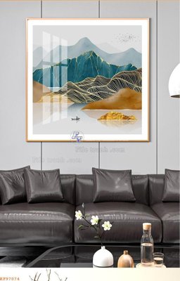 Tải file File tranh hiện đại pha lê gương KF97074 (gốc) in nhanh