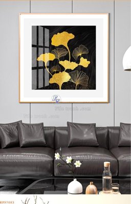 File ảnh File tranh hiện đại pha lê gương KF97083 (gốc) in PP, decal