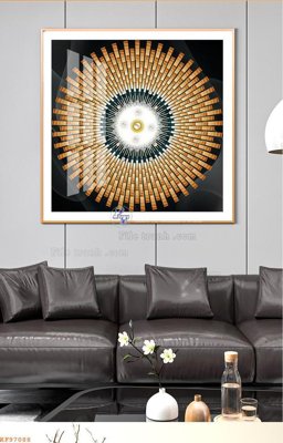 File gốc File tranh hiện đại pha lê gương KF97088 (cho in ấn) từ Filetranh.com