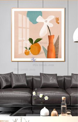 File tranh File tranh hiện đại pha lê gương KF97103 (bản gốc) in canvas