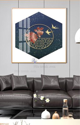 Tải file gốc File tranh hiện đại pha lê gương KF97143 (in khổ lớn) không mờ