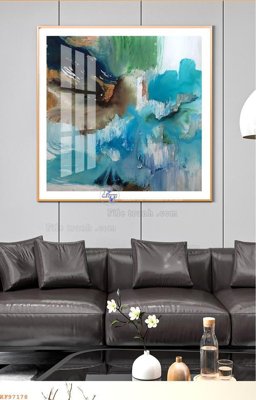 File in mica File tranh hiện đại pha lê gương KF97178 (bản gốc) sắc sảo