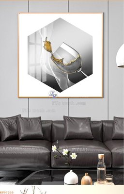 Tải file File tranh hiện đại pha lê gương KF97230 (gốc) in nhanh