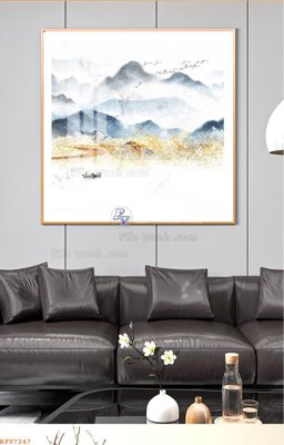 File tranh File tranh hiện đại pha lê gương KF97247 (ảnh gốc) độc quyền