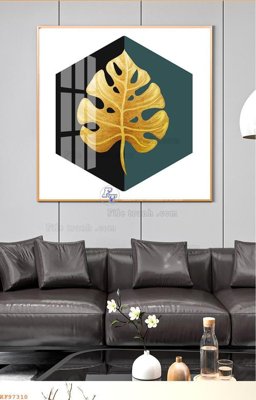 File ảnh File tranh hiện đại pha lê gương KF97310 (gốc) in poster