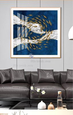 File tranh trang trí File tranh hiện đại pha lê gương KF97339 (file gốc)