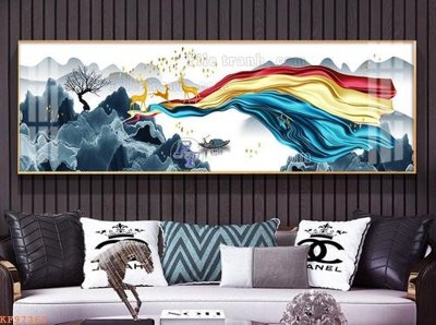 File PSD File tranh hiện đại pha lê gương KF97363 (nguyên bản) cho thiết kế