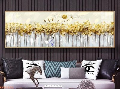 File gốc File tranh hiện đại pha lê gương KF97372 (in tráng gương) hiện đại