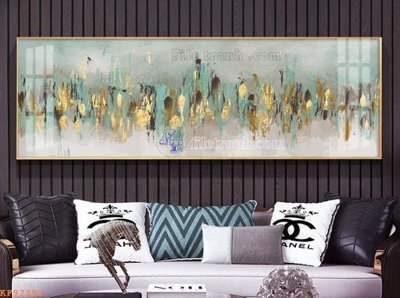 File gốc in tráng gương File tranh hiện đại pha lê gương KF97392 chi tiết