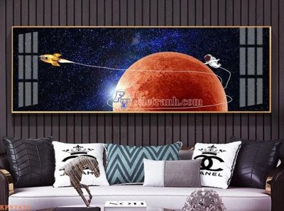 File gốc File tranh hiện đại pha lê gương KF97435 (PNG) nền trong suốt