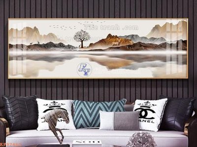 File tranh ảnh gốc File tranh hiện đại pha lê gương KF97462 dùng cho in khổ lớn