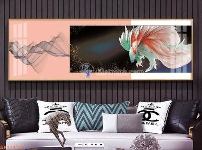 File PSD File tranh hiện đại pha lê gương KF97474 (bản gốc) cho nhà in