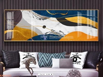 File tranh File tranh hiện đại pha lê gương KF97597 (gốc) chủ đề trừu tượng