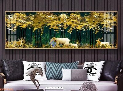 Tải file PSD File tranh hiện đại pha lê gương KF97602 (nguyên layer) để in