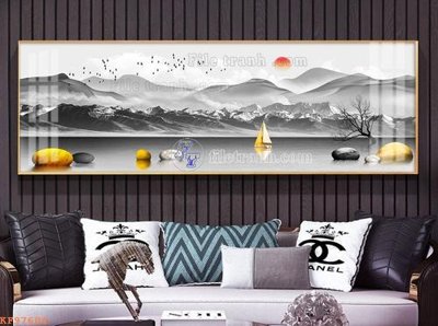 File tranh gốc File tranh hiện đại pha lê gương KF97604 (bản quyền) file PSD