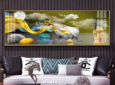 Tải file File tranh hiện đại pha lê gương KF97606 (gốc) chủ đề tôn giáo