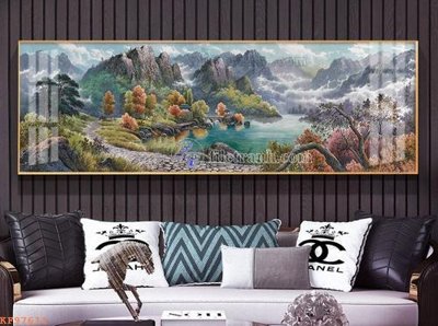 File ảnh File tranh hiện đại pha lê gương KF97611 (gốc) in backdrop sự kiện