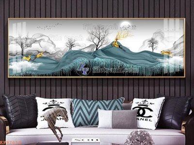 Download file File tranh hiện đại pha lê gương KF97618 (chuẩn in) File tranh hiện đại pha lê gương KF97618