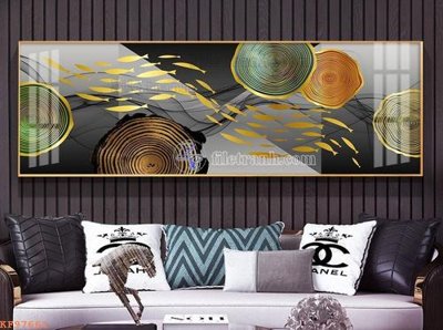 Cung cấp file tranh gốc File tranh hiện đại pha lê gương KF97661 độc quyền