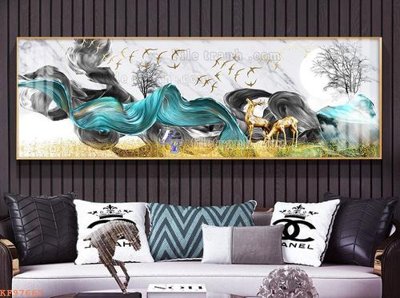 File ảnh File tranh hiện đại pha lê gương KF97667 (gốc) in biển hiệu