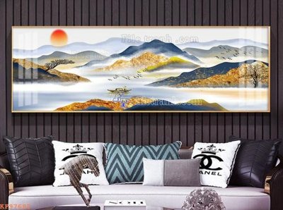 File PSD File tranh hiện đại pha lê gương KF97683 (gốc) cho in quảng cáo