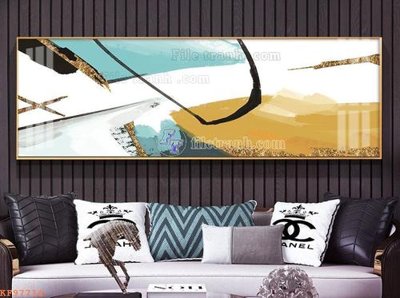 File in ấn File tranh hiện đại pha lê gương KF97714 (bản gốc) chất lượng cao