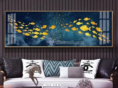 File gốc File tranh hiện đại pha lê gương KF97737 (chuẩn CMYK) cho nhà in