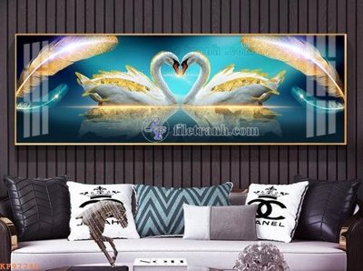 File tranh File tranh hiện đại pha lê gương KF97740 (gốc) chủ đề thành phố