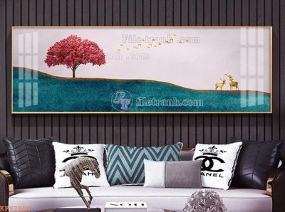 Tải file File tranh hiện đại pha lê gương KF97809 (gốc) chủ đề tôn giáo