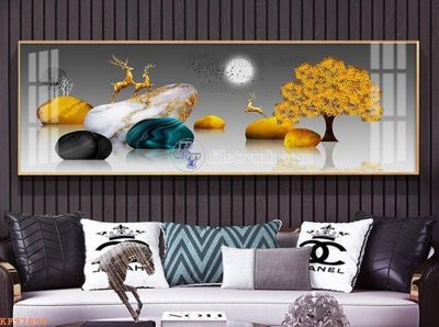 File gốc File tranh hiện đại pha lê gương KF97890 (chủ đề hiện đại) trang trí