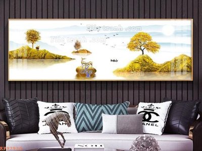 Tải file gốc File tranh hiện đại pha lê gương KF97924 (để in lụa)